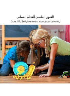 General Basking in the sun can walk solar electric machine snail children's building toys boy puzzle robot  - Image 3