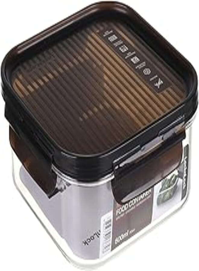 LocknLock Modular Bisfree Square Container 600 ml Dark Brown
