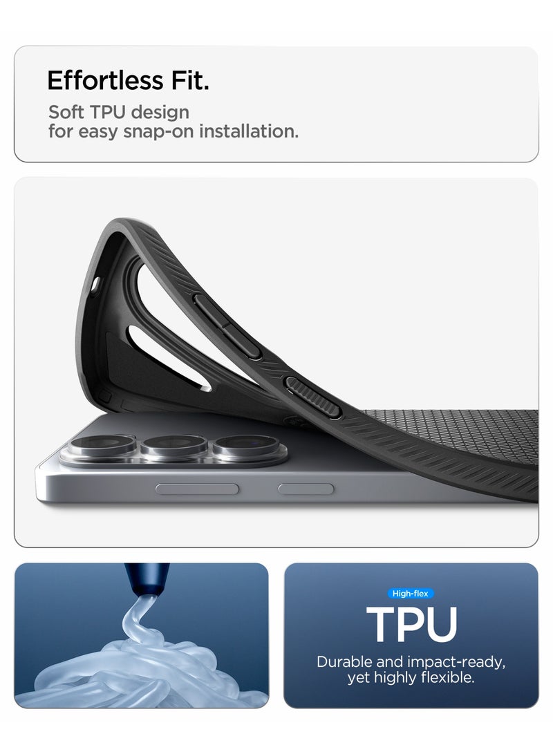 Spigen Liquid Air MagFit for Samsung Galaxy S26 ULTRA Case [MagSafe compatible] Cover - Matte Black - Image 4