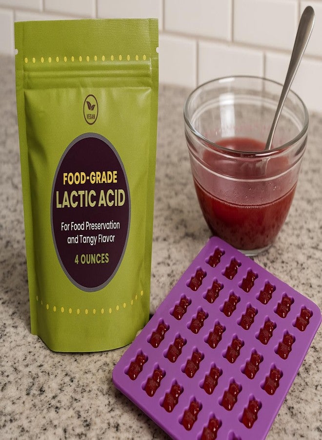crait Lactic Acid Food Grade, Vegan Lactic Acid Powder for Vegan Cheese, Food Preservation and Tangy Flavor 4 Ounces - Image 3