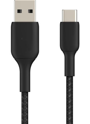 Velliw Type-C To USB Black 3.0A Cable, 1 Meter Compatible with Android and iPhone 15 Models 