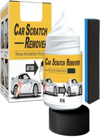 Car Wax Polish Scratch Remover | Polishing Compound & Scratch Remover - Scratch Remover Paste Car Wax Removes Deep Scratches And Stains Restores Shine To Dull Finishes - pzsku/Z45FAC4E8D626D852DC6DZ/45/_/1737434913/18e836e9-68cf-4a10-97e4-6565c2dc5cbd