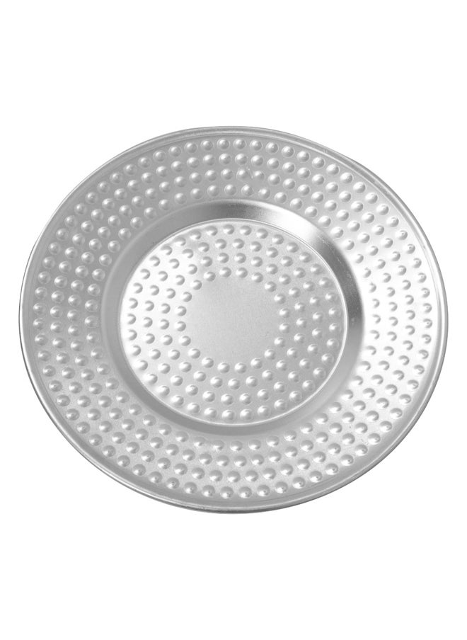 AL SANIDI Aluminum plate, Trips plates, Silver, 38 Cm  - Image 1
