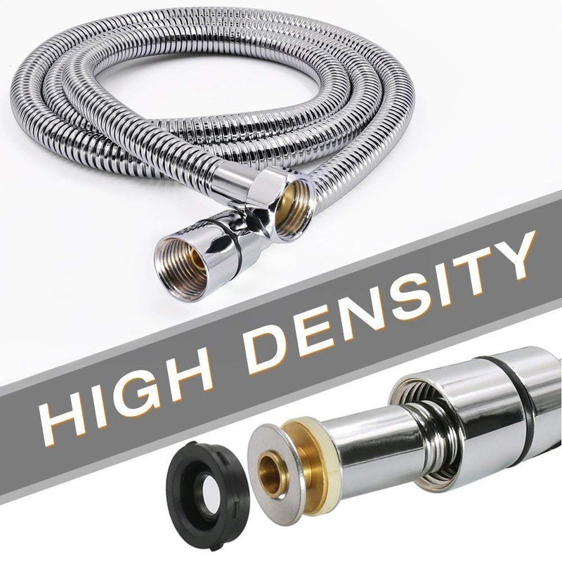 ANMEX ANMEX Arch ABS 10 Inch Shower with Shower Tube And Wall Hook Silver Chrome Finish  - Image 2