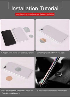 Yesido YESIDO C83 Mobile Phone Magnetic Car Holder With Two (2) Units Metal Sheets Compatible with iPhone 12 mini/12/12 pro, Samsung Galaxy S21/20 or Note Ultra, Huawei and more  - Image 4