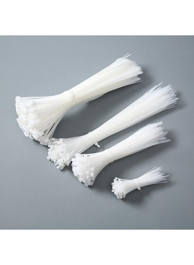 Bluejw White Nylon Tape Cable Tie In Stock Insulated Cable Tie Self-locking Nylon Tie Tape Cable Tape - Image 1