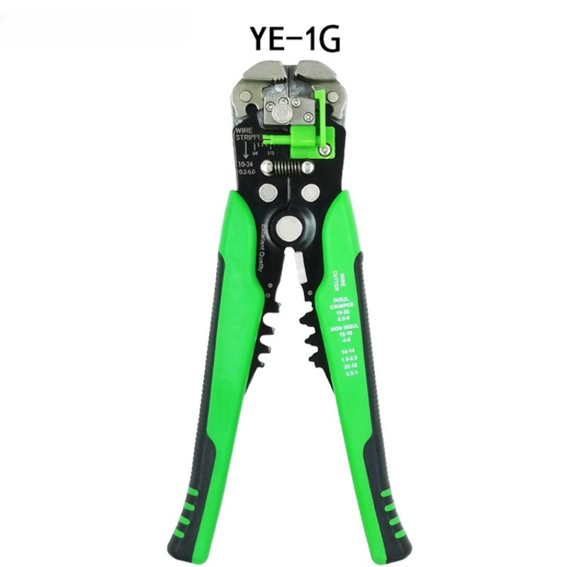 Multifunctional automatic wire stripper electrical stripper/wire cutter/wire crimping pliers Multi-color optional - Image 1
