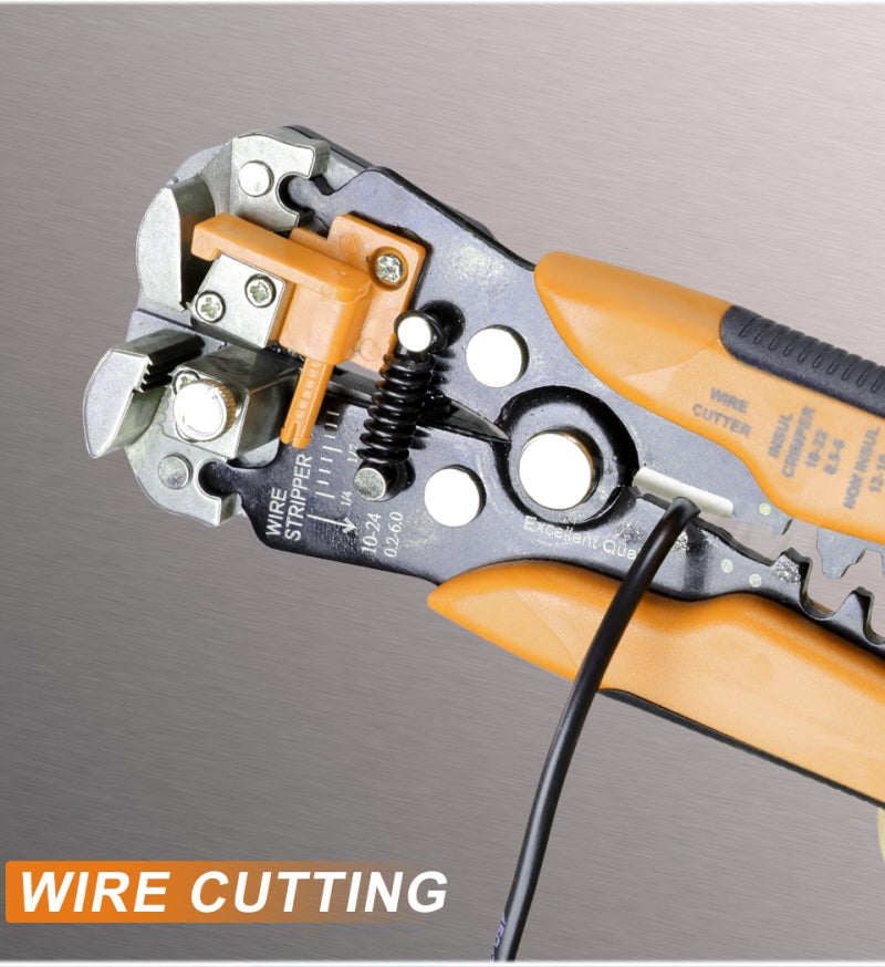 Multifunctional automatic wire stripper electrical stripper/wire cutter/wire crimping pliers Multi-color optional - Image 3