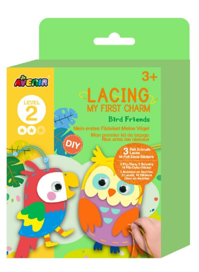 أفينير Egl رباط سحب سحري لأول خرزة - أصدقاء الطيور المستوى 2