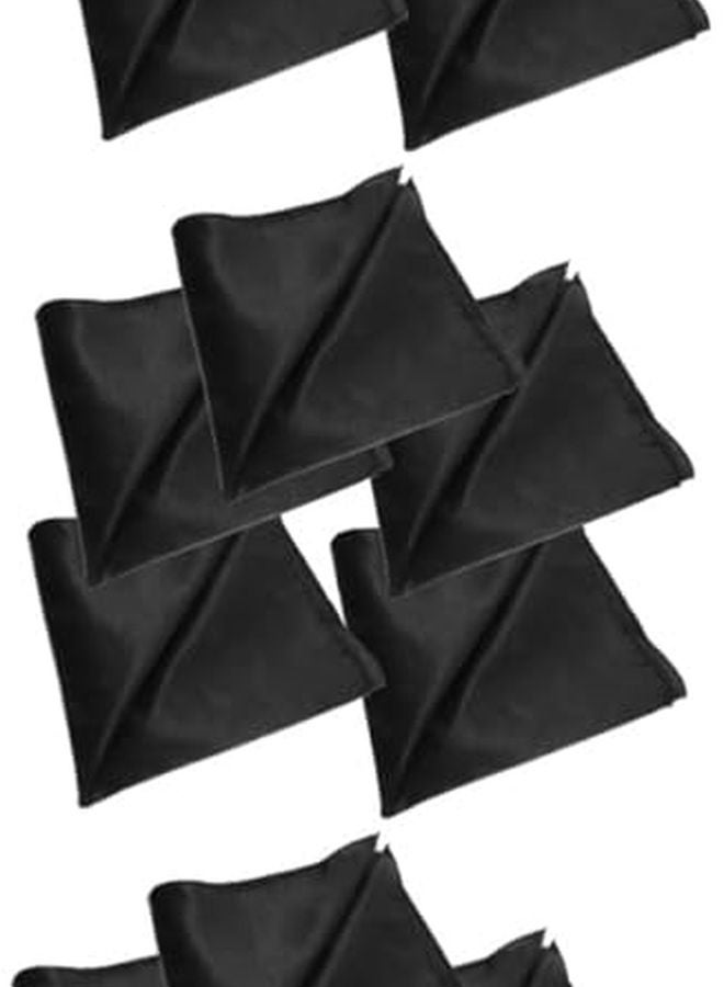 15 Pcs Satin Table Napkins Soft Washable Cloth For Wedding Party Home Use - Image 1