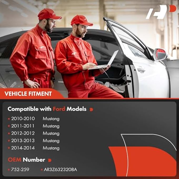 A-Premium Electric Power Window Regulator Without Motor Compatible With Ford Mustang 20102014 CoupeConvertible Front Right Passenger Side - Image 3