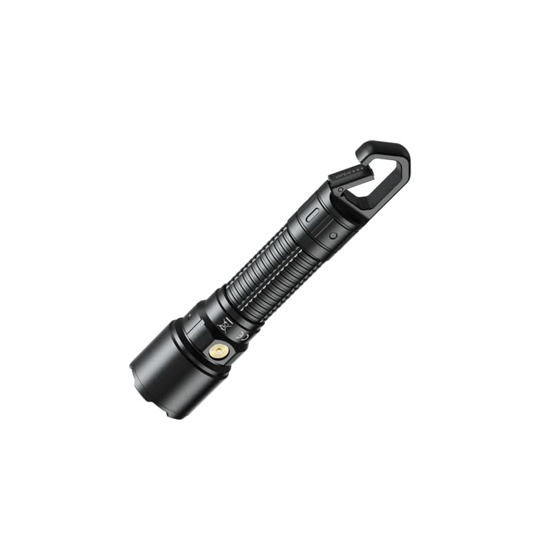 fenix فينيكس WF25RM مصباح يدوي للشرطة 3000 لومن/قاعدة شحن ضوء أسود، بطارية قابلة للشحن USB-C وكابل شحن إيديسون برايت - Image 2