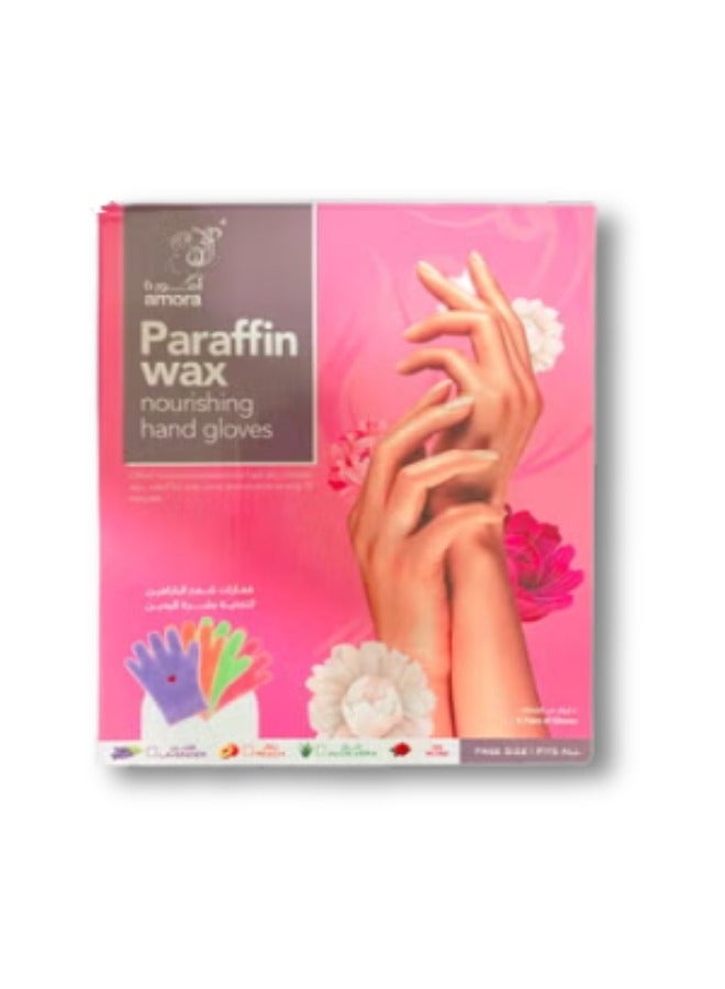 Amora Nourishing Paraffin Wax Gloves For Hands Paraffin Wax Treatment 5 pairs - Image 1