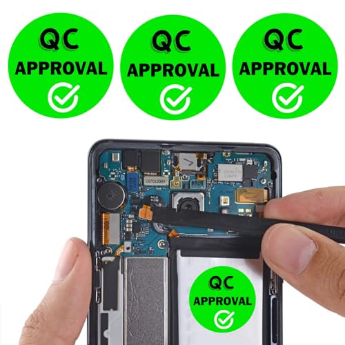 SMARSTICKER 1 inch QC Approval Labels Green Inventory Quality Control Stickers for Warehouse Quality Control Check Tested Pass 1000pcs - Image 3