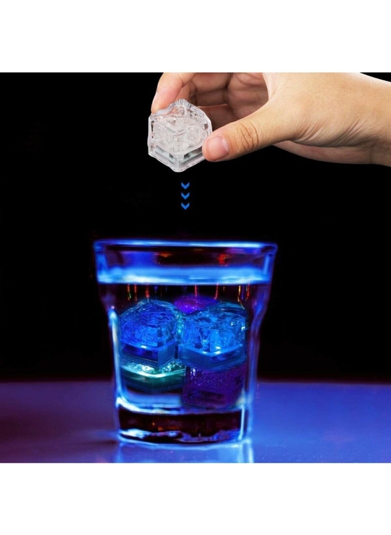 Epazzar - LED Lighted Ice Cubes RGB (12 Pieces) - Image 1