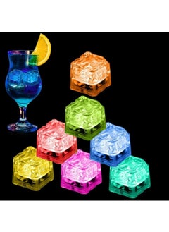 LED Lighted Ice Cubes RGB (12 Pieces)