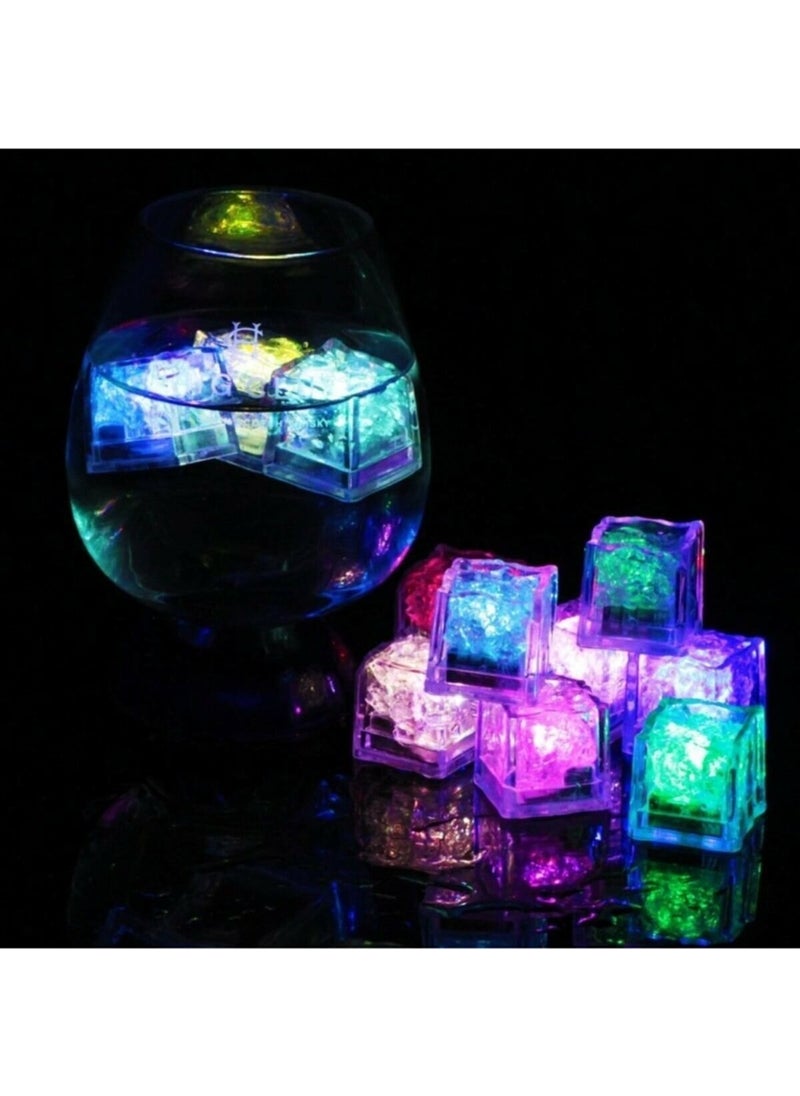 Epazzar - LED Lighted Ice Cubes RGB (12 Pieces) - Image 1