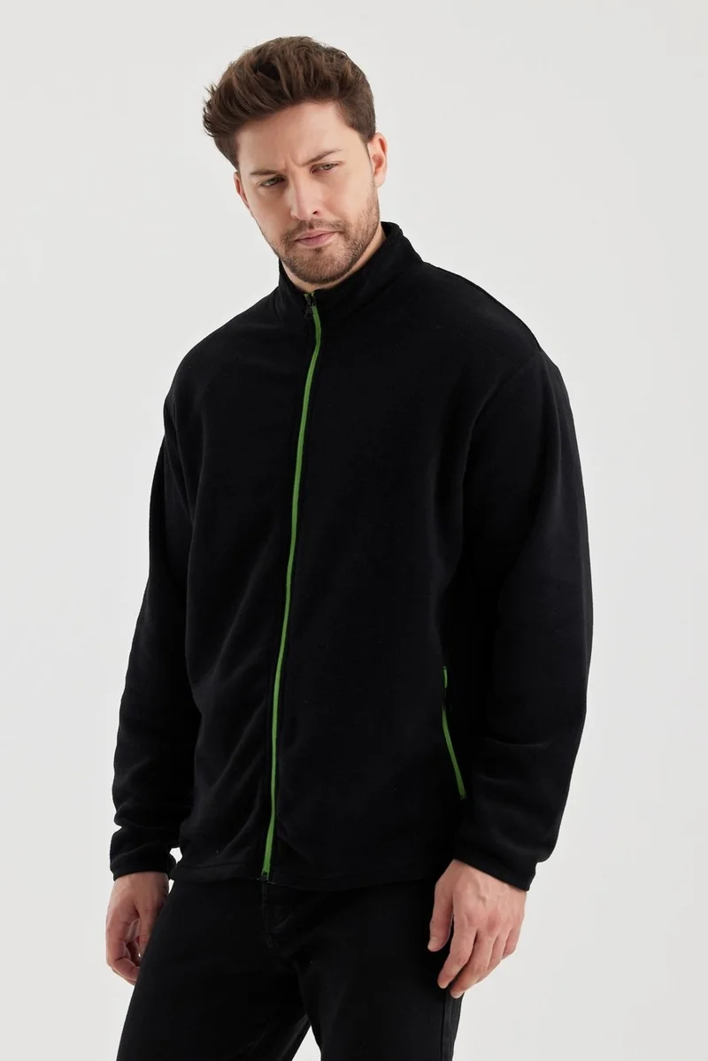 Alexander Gardi Alexandergardi Stand Collar Pocket Zippered Fleece (E21-811 01)