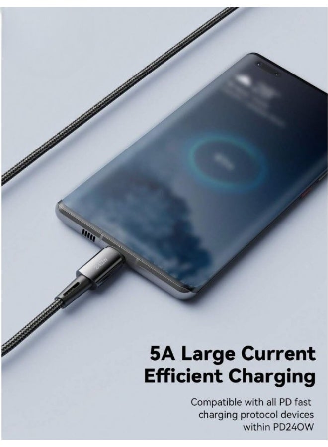 Essager 240W Super Fast Charging Cables Type C To USB Type C Wire Cable 5A For Xiaomi Samsung Huawei Macbook iPad Data Cord - Image 3