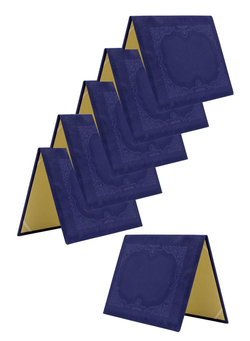 بريما Pack Of 6 Blue Certificate Holder Document Cover, A4 Size, Award and Diploma Protective - Image 1