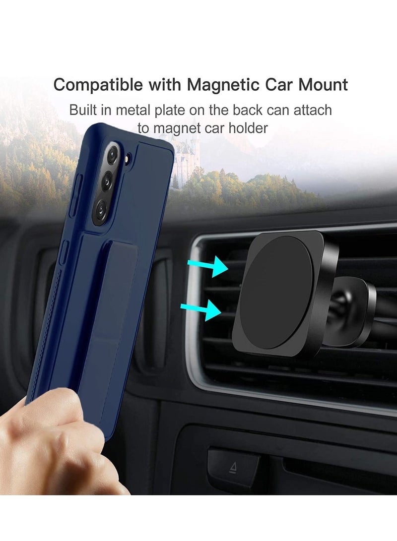 BORTONY Samsung A04s/A13 5G Case Cover Magnetic Car Mount Kickstand Holder Premium Silicone Vertical and Horizontal Hand Grip Cover for Samsung Galaxy A04s/ A135G - Image 2