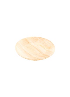 Restaurantware Restaurantware-7.5 Inch Wood Plates, 200 Round Disposable Wooden Plates - Durable, Sustainable, Poplar Wood Dinner Plates, Greaseproof, For Parties, Banquets, Catered Events Or Weddings  - Image 1