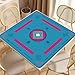 2F22E Mahjong Mat NonSlip Noise Reduction Gaming Mat 324x324 Inch for MahjongPokerBoard GamesCard GamesDominoes Blue2 - Image 4