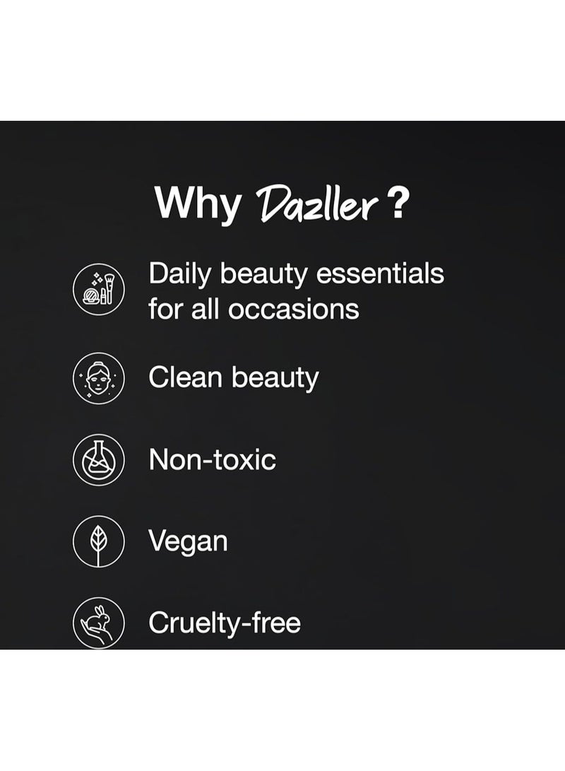 دازلير أحمر شفاه دازلر سريع الجفاف يدوم طوال اليوم | مرطب بزبدة الكوكوم | لا يترك أثراً ولا يتلطخ | يدوم حتى 8 ساعات | أحمر شفاه سائل للنساء | DLC042 سويت بيكسي | 6 غرام - Image 3