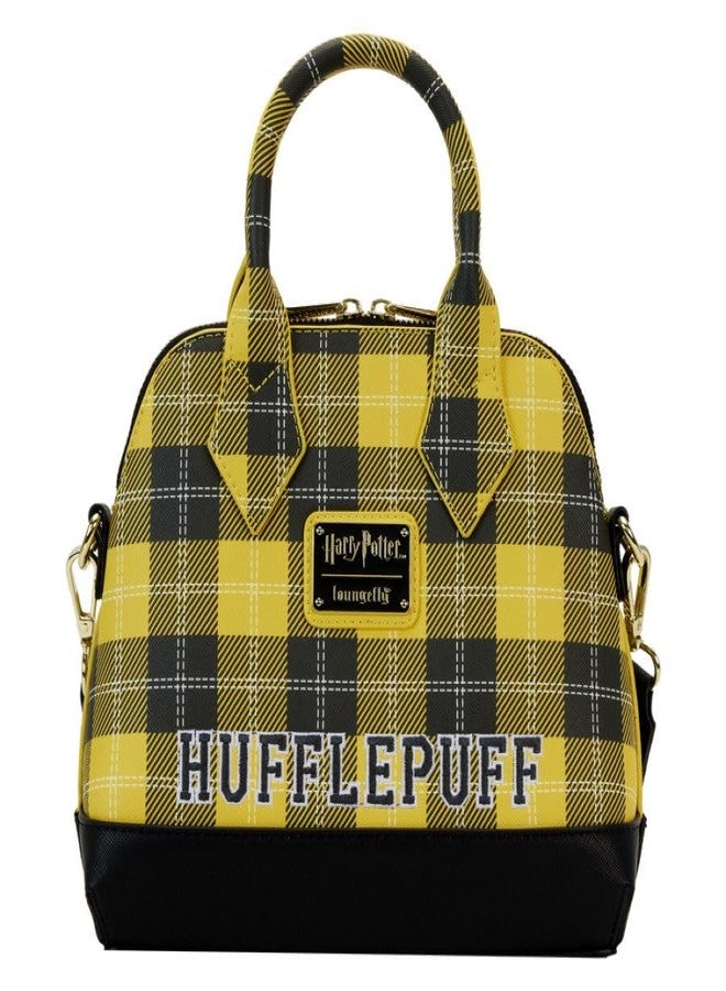 Loungefly WB Harry Potter Varsity Huffelpuff Plaid Crossbody - Image 4
