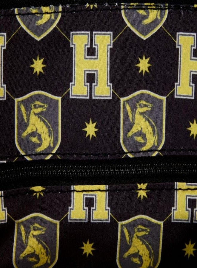 Loungefly WB Harry Potter Varsity Huffelpuff Plaid Crossbody - Image 5