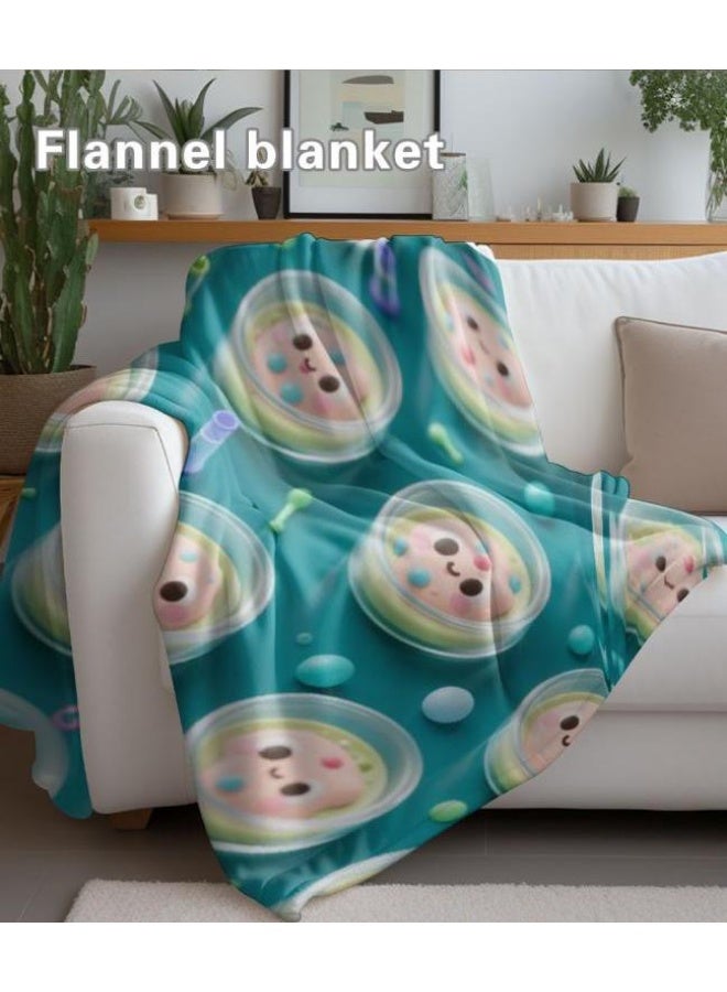 general Baby and children's cartoon flannel thin blanket (warm and comfortable, suitable for sleep, game use) 70cm*100cm - Image 5