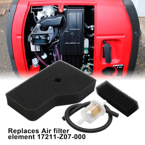 SYOWADA 17211-Z07-000 Air Filter Element 17218-Z07-000 Outer Filter Kit Replacement for Honda EU2000 EU2000i EB2000 EB2000i EB2000iT1 EU2000iT1 EU2000iK1 EU2200I Generators - Image 5