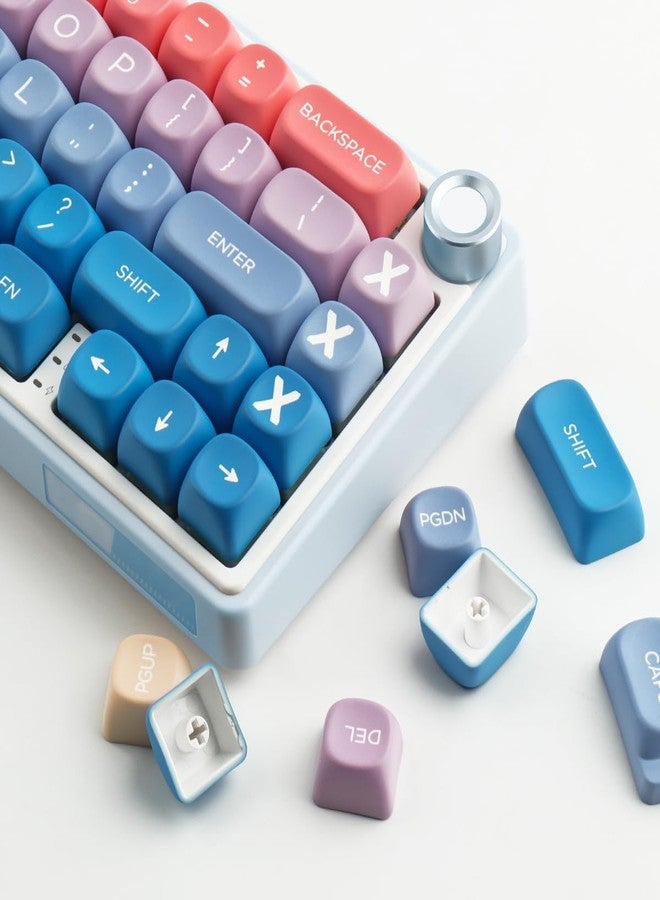 TYRIXKI PBT Keycaps 143 Keys Cute Keycaps Dye-Sublimation Rainbow Fairy Tales Keycaps Set MOA Profile Custom Keycaps for Cherry Gateron MX Swithes Mechanical Keyboards - Image 2