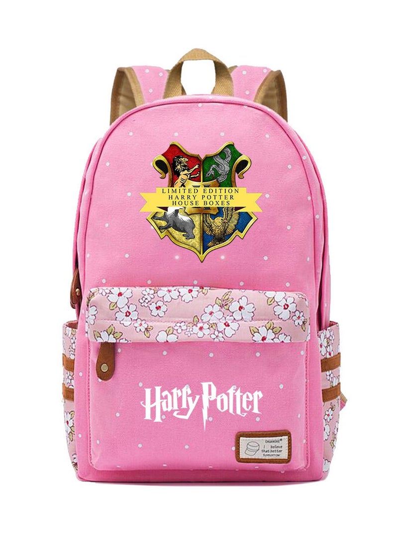 Harry Potter Student schoolbag canvas girls backpack