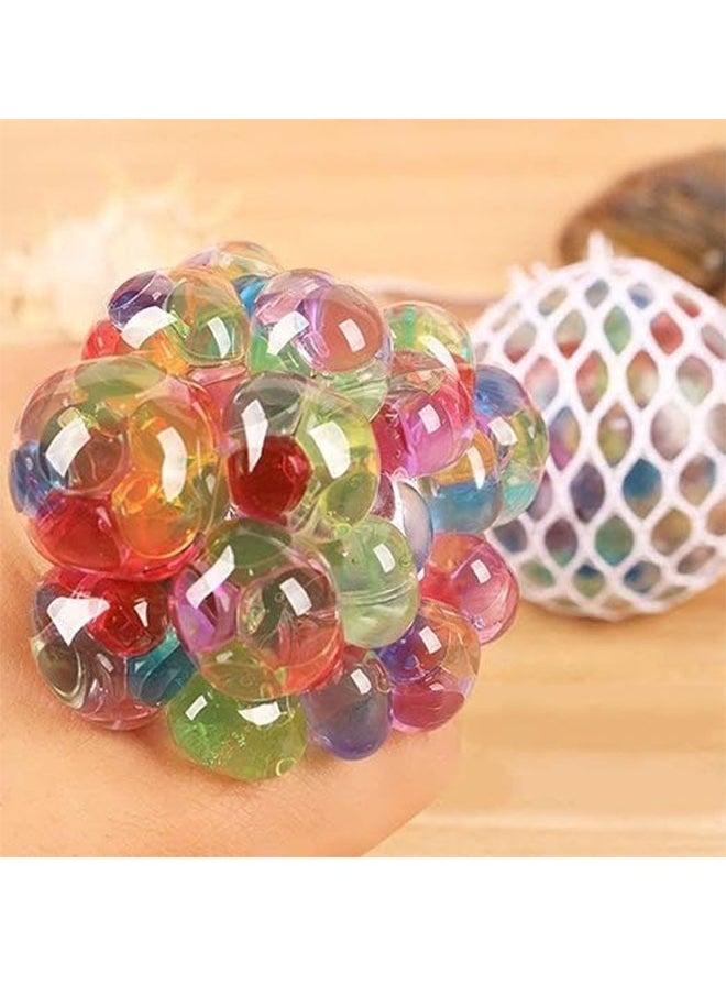 ZCM-HAPPY - 12-Piece Creative Squishy Mesh Ball Set - Image 1