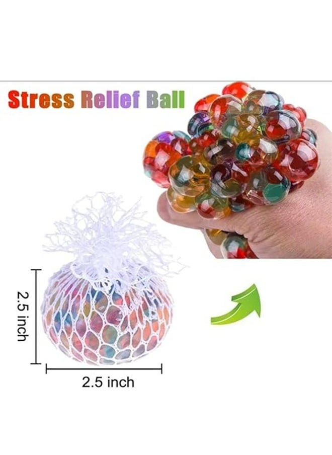 ZCM-HAPPY - 12-Piece Creative Squishy Mesh Ball Set - Image 1