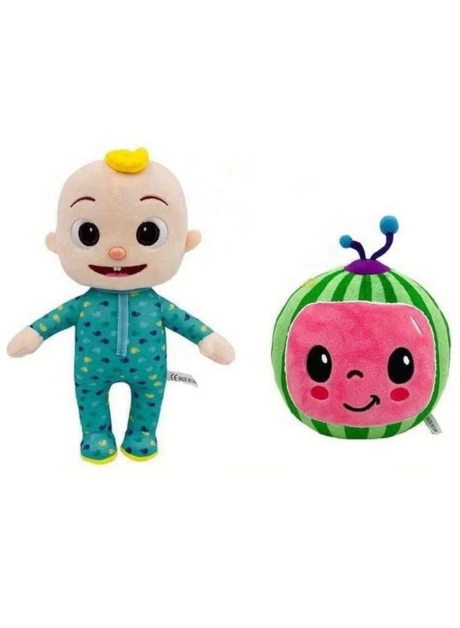 2 قطعة و Jj ألعاب بلش - ناعمة، لطيفة، تصميم بلش - مريح لعناق ألعاب بلش، هدايا للأطفال - Image 1