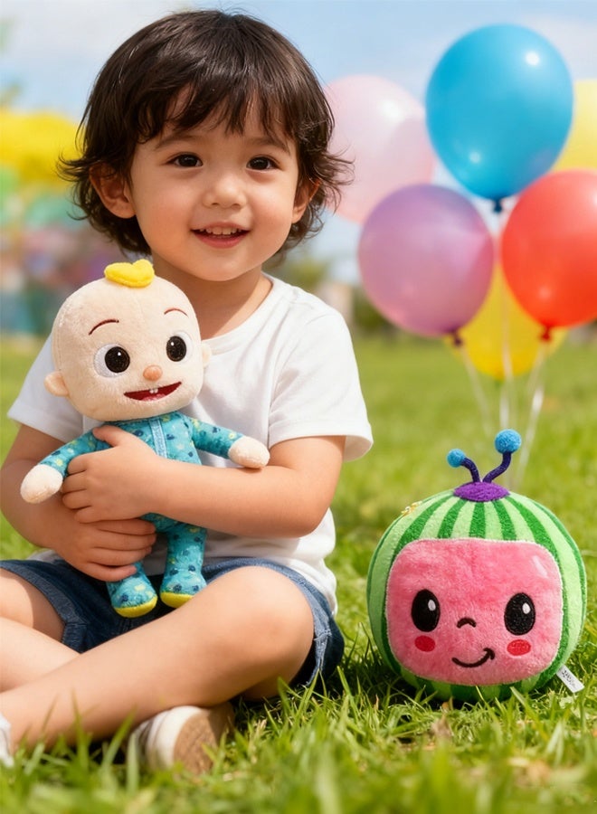 2 قطعة و Jj ألعاب بلش - ناعمة، لطيفة، تصميم بلش - مريح لعناق ألعاب بلش، هدايا للأطفال - Image 5