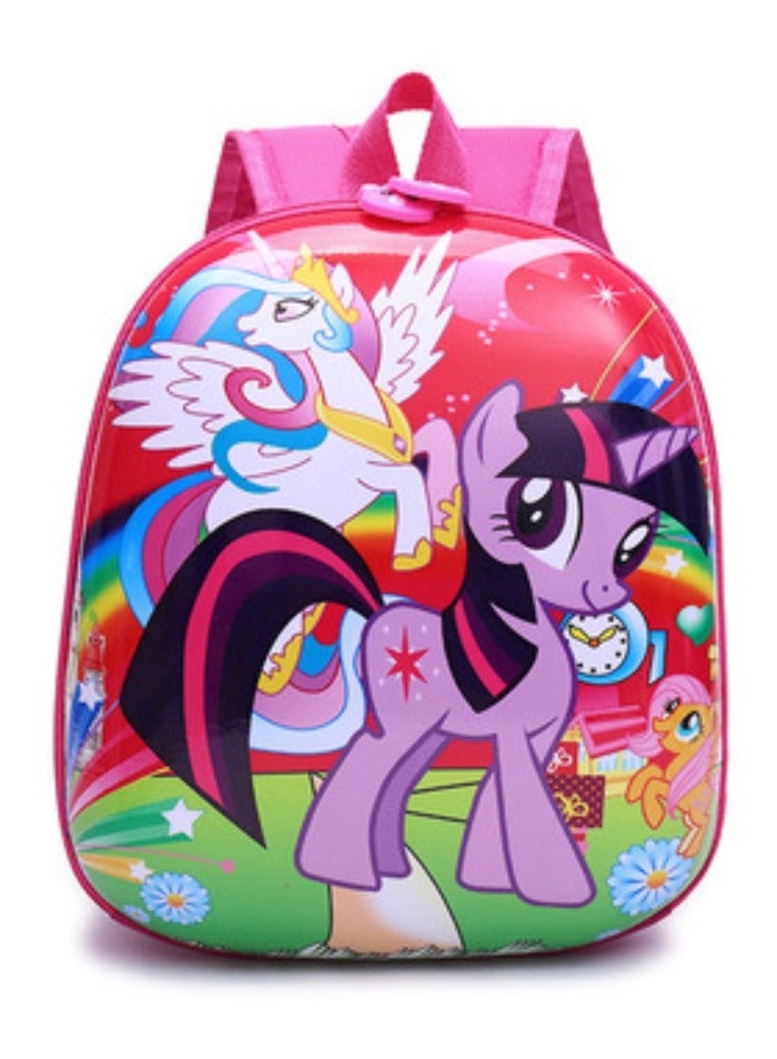 Eggshell Kindergarten School Bag Children's Boy's and girl's Mini Backpacks Princess Elsa Ultraman Backpack 