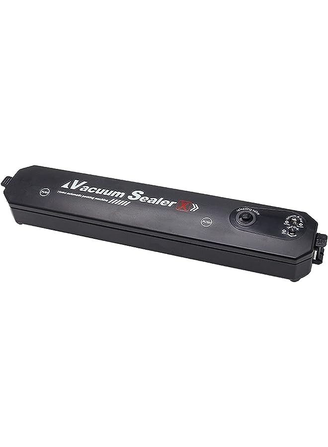 vesus Food Vacuum Sealer Machine,Vacuum Packing Machine,Heat Sealer,Black Food Vacuum Sealing Machine, Equipped With 10 Sealed Bags For Food Preservation.  - Image 2