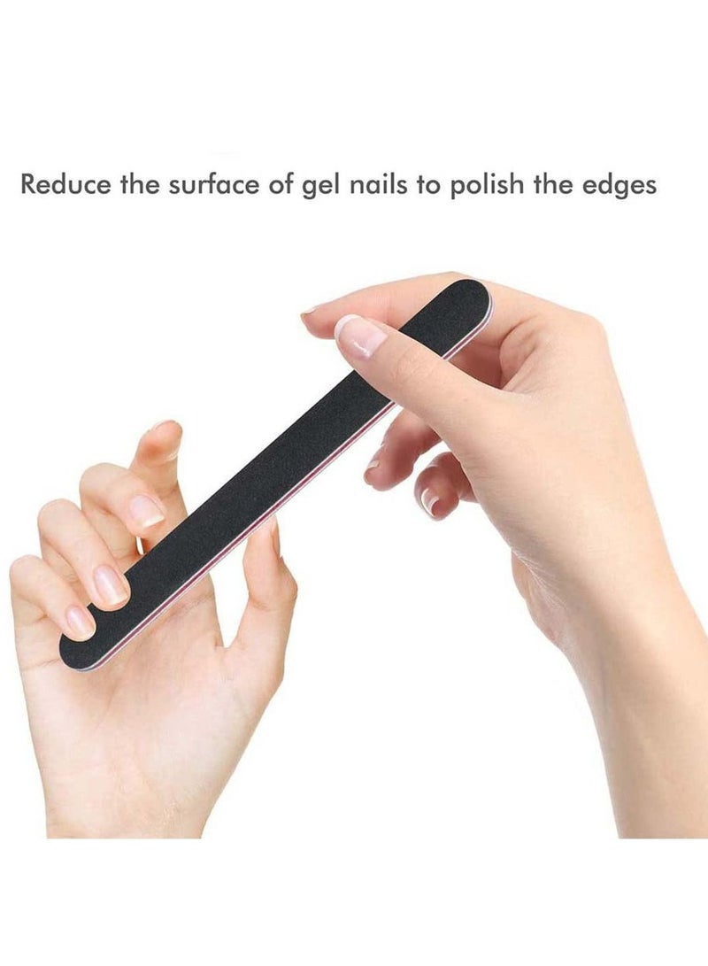 سيوسي مزيل طلاء الأظافر 200 قطعة من لفائف الألمنيوم و 5 قطع طقم أدوات من جل الألمنيوم لتلميع الأظافر - Image 4