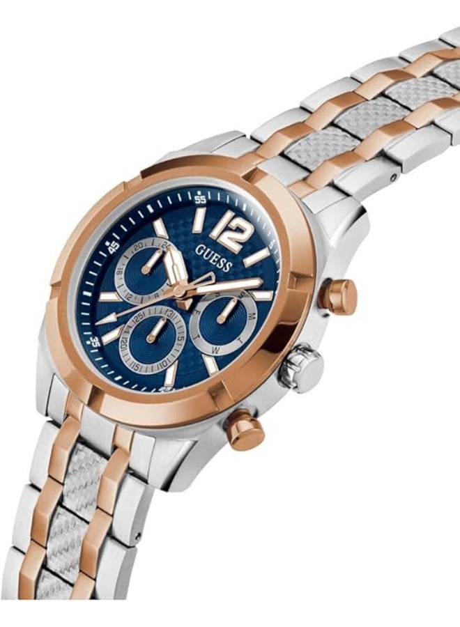 GUESS Men's Analog Quartz Chronograph Stainless Steel Watch GW0714G3 - 44mm - Image 3