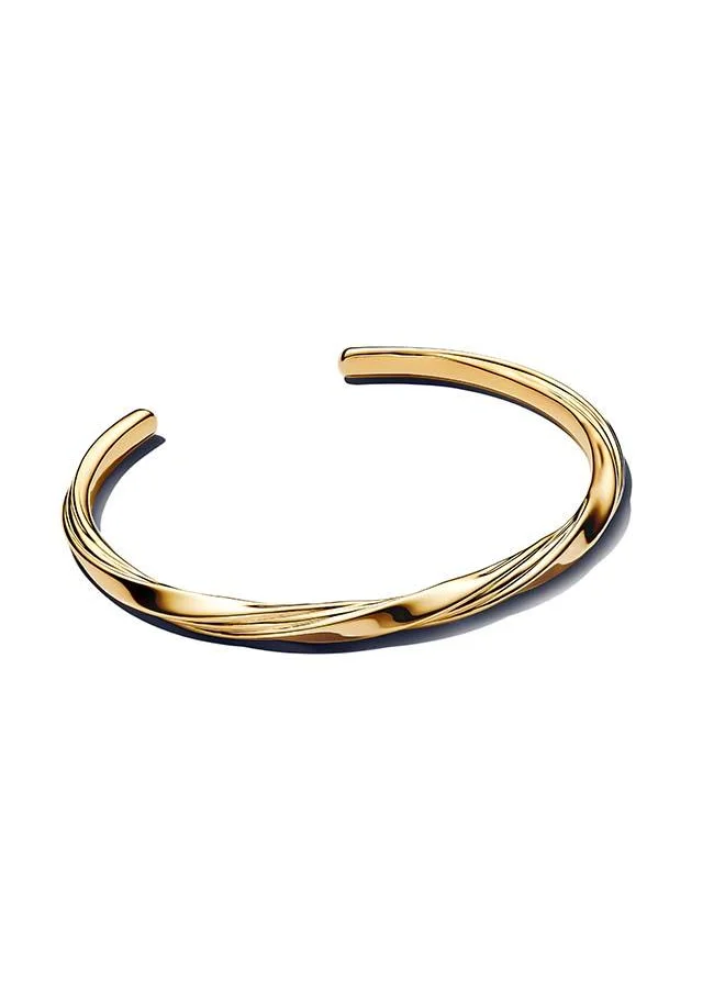 باندورا Twisted Open Bangle