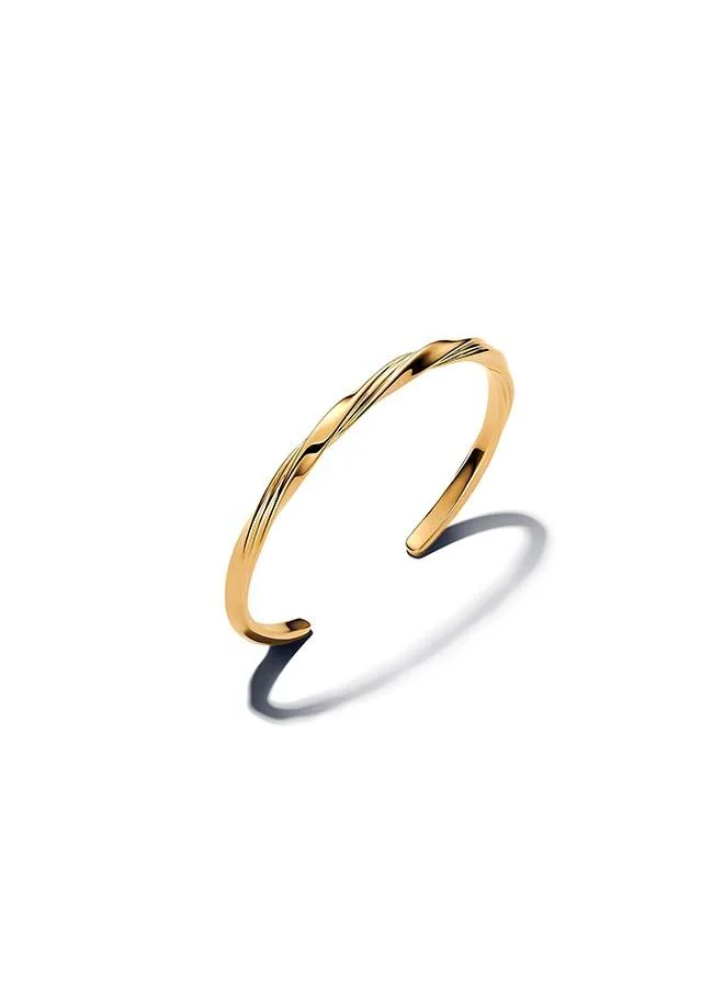 باندورا Twisted Open Bangle