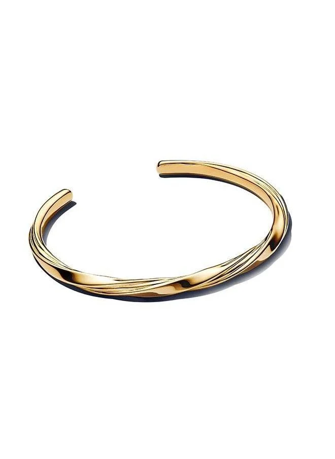 باندورا Twisted Open Bangle