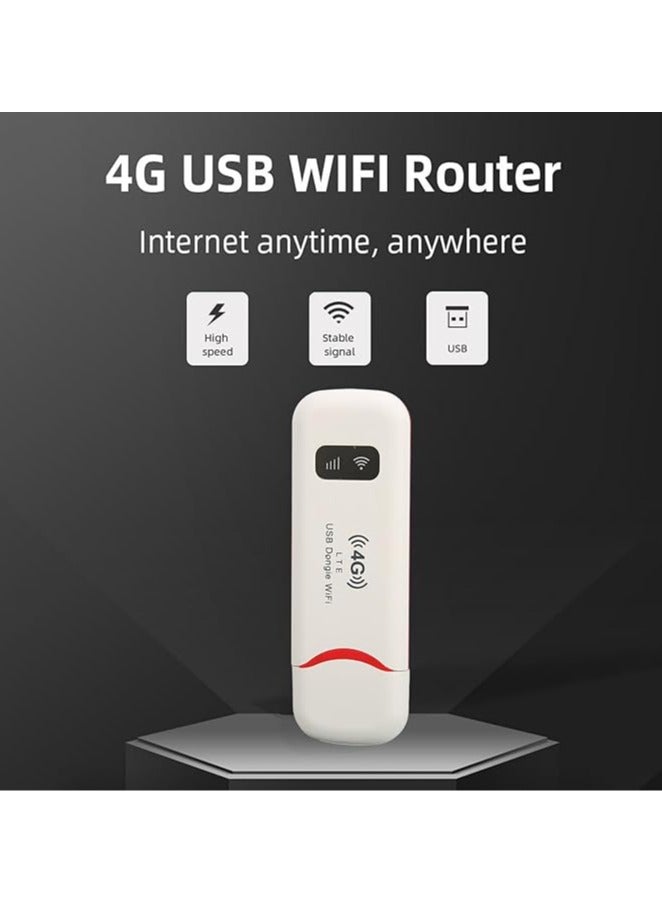 general Portable WiFi, Portable 4G LTE USB WiFi Router, Mobile Network Hotspot, Up to 10 Devices, Plug and Play, Suitable for Home, Travel, Office - Image 2