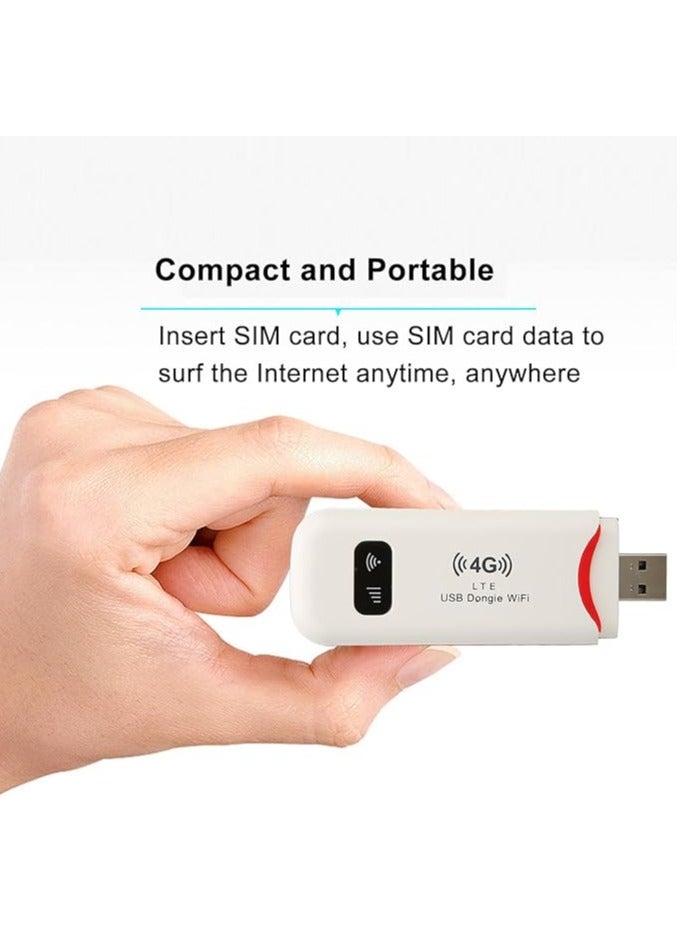 general Portable WiFi, Portable 4G LTE USB WiFi Router, Mobile Network Hotspot, Up to 10 Devices, Plug and Play, Suitable for Home, Travel, Office - Image 5