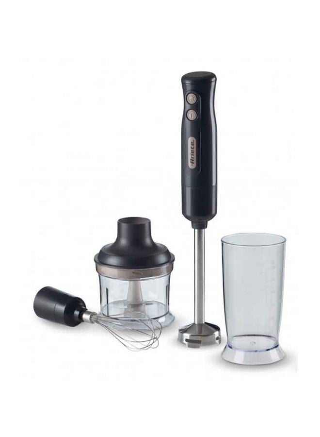 Ariete 700W 2-Speed Hand Blender Dark Grey and Clear 600ml 00C060110ARSA 00C060110ARSA - Image 1