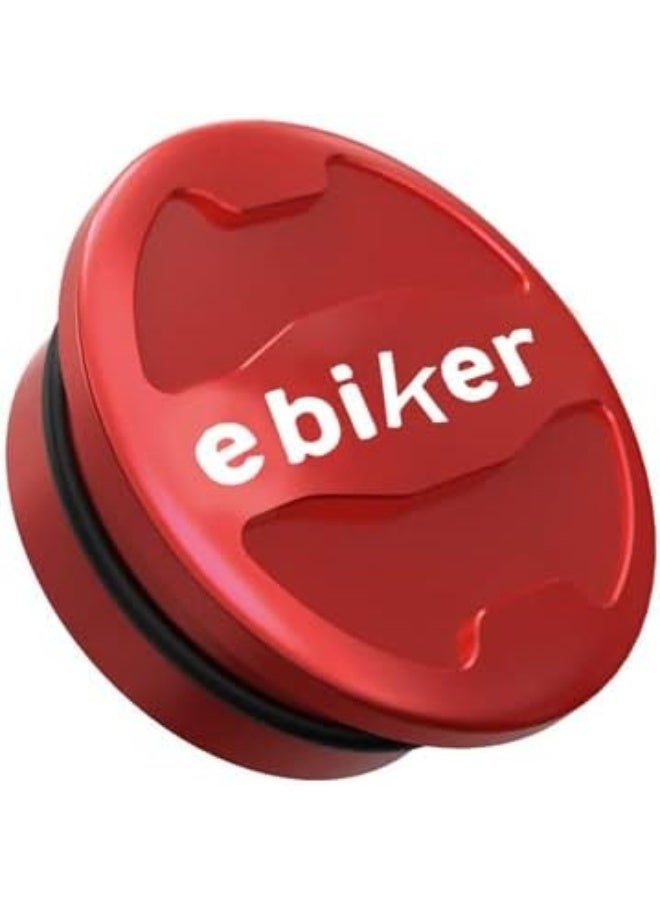 Ebiker CNC-Machined Red Swing Arm Bolt Cover for Raptor 700R - Image 1