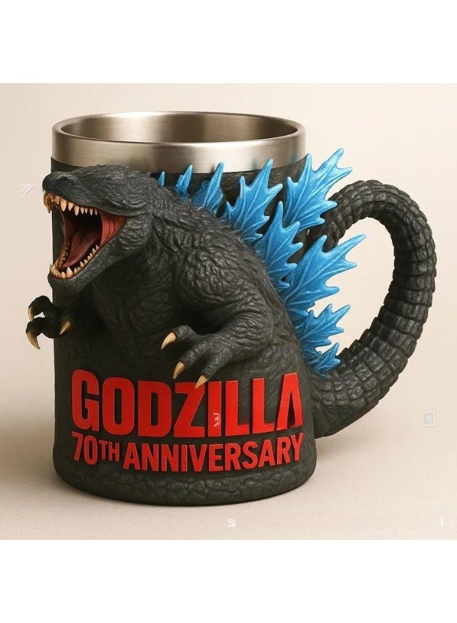 general Godzilla 70th Anniversary 3D mug - Godzilla 70th Anniversary 3D Resin Mug